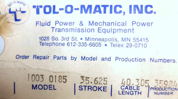 TOL-O-MATIC 02170200 UNMP &ndash; MRO Global Solutions