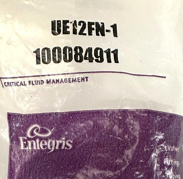 Entegris UE12FN1 Tube Fitting Union Elbow 3/4'' Flaretek Flared Tube