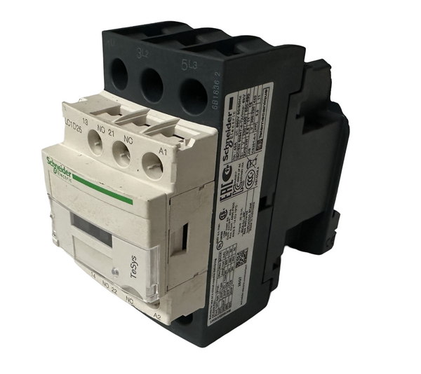 Schneider Electric LC1D26 Contactor 600 VAC 40 A 50/60HZ 6 KV 60947-4-