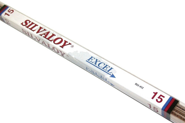Lotto 28 Bastoncini Brasatura Silvaloy 6% Argento – .050 X 1/8, Modello 31222