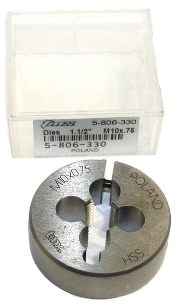Tarauds à main métrique DIN2181 M10x0.75 HSS 2 pièces Tarauds à main métrique DIN2181 M10x0.75 HSS 2 pièces