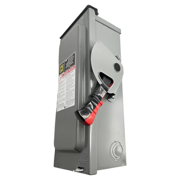 Square D HU361RB Heavy Duty Safety Switch 30A 600V Ser F05 Rainproof T