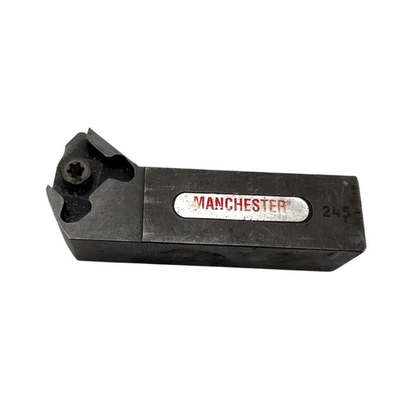 Manchester 245 Indexable Lathe Tool Holder 0.9" x 0.75" Shank, 3" OAL