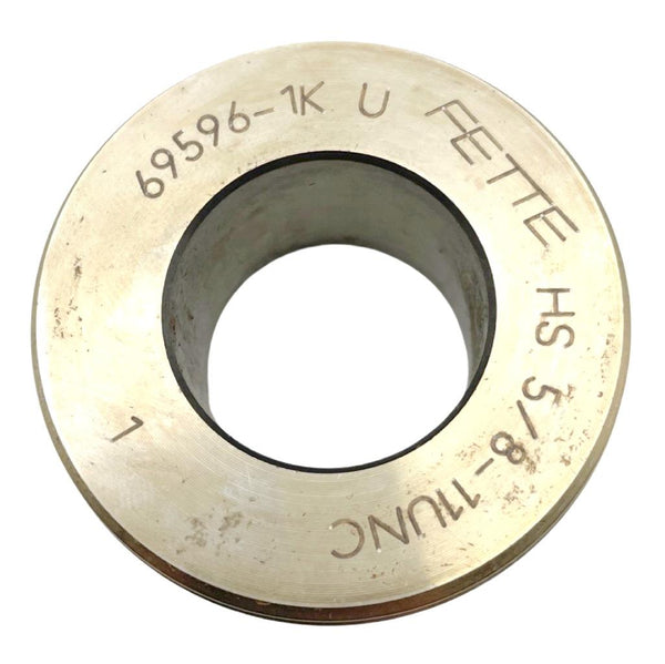 Fette HS 5/811UNC 3 Piece Thread Rolling Die Set 695961K U Surplus