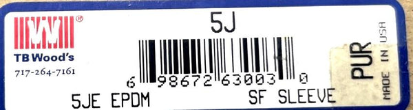 thumbnail image 2 of Shorenutz 5JE Sureflex Coupling Insert - Black EPDM Rubber Element / Sleeve 2 of 6