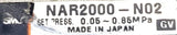 SMC NAR2000-N02 Pneumatic Air Regulator Set Pressure 0.05~0.85MPa