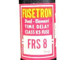 (Lot of 2) Bussman Fusetron FRS-8 Fuses Dual-Element Time Delay Class K5 Fuse