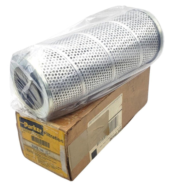 Hydraulic Suction Filter Replacement For Parker 924456 - 74 Micron Wire Mesh, 9.29" Height