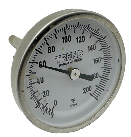 TREND Thermometer Temperature Gauge 0-200F
