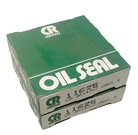 (Lot Of 2) Chicago Rawhide 11625 Oil Seal 30x47x7 CRW1