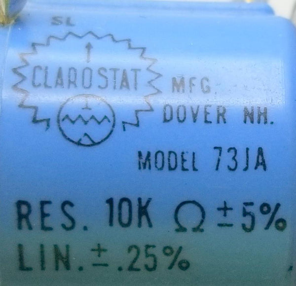 ClaroStat 73JA Potentiometer Res.10K (Lot of 3)