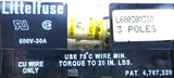 Littelfuse L60030M-3SQ Fuse Block 600V 30A 3P (Lot of 2)