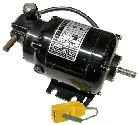 Bodine NSH-12R Gearmotor Ratio 100:1 115V Hz DC 0.33A 1/50HP 1FF 17rpm