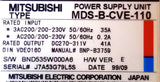 Mitsubishi Electric MDS-B-CVE-110 Servo Power Supply 11kW 41A 200-230VAC 3Phase