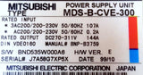 Mitsubishi Electric MDS-B-CVE-300 Servo Power Supply 30kW 144A 200-230VAC 3Phase