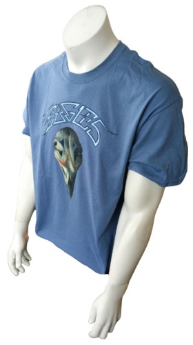 Gildan Men's History Of The Eagles Tour 2013 Dallas Blue Short Sleeve