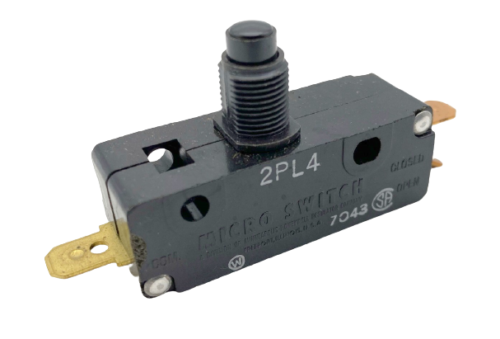 Micro Switch 2PL4 Plunger Switch 15A 125 / 250VAC 3/4 HP 125 VAC 1.5 H