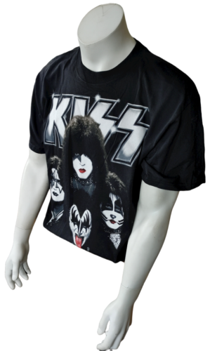 Alstyle Men's Kiss I Was There Houston Texas 2011 Concert Black Shirt