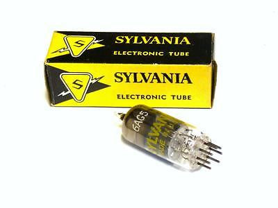 NEW SYLVANIA ELECTRIC POWER TUBE MODEL 6AG5 (2 AVAILABLE)