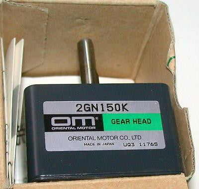 gear head motor NEW ORIENTAL MOTOR 2GN150K GEAR HEAD