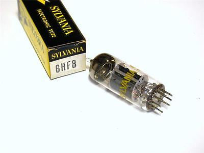 NEW SYLVANIA ELECTRIC POWER TUBE MODEL 6HF8 (2 AVAILABLE)