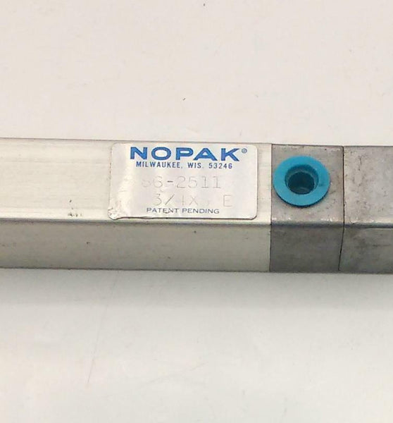 Nopak 862511 Pneumatic Air Cylinder 3/4" Bore 6" Stroke