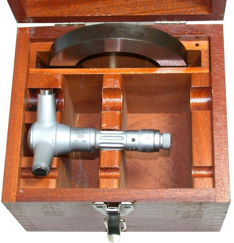 Brown & Sharpe Tesa Intrimik Inside Micrometer w/master 90 to 100mm 599-281-40-1