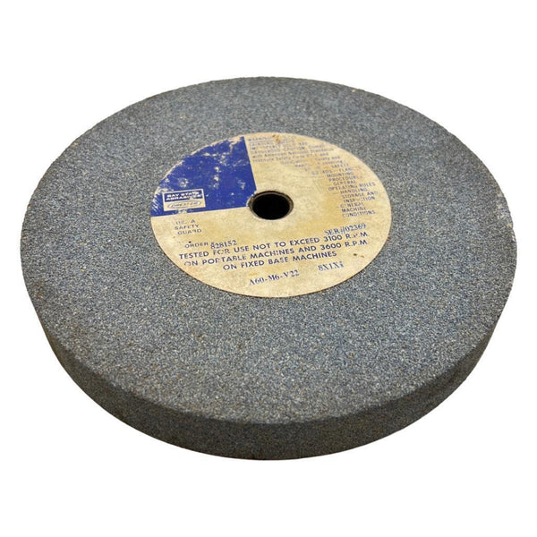 Bay State Abrasives A60 M6 V22 Grinding Wheel 3600 RPM 8" x 1" x 5/8"