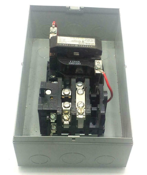 New General Electric CR306J1 Motor Starter Overload W/Enclosure Series