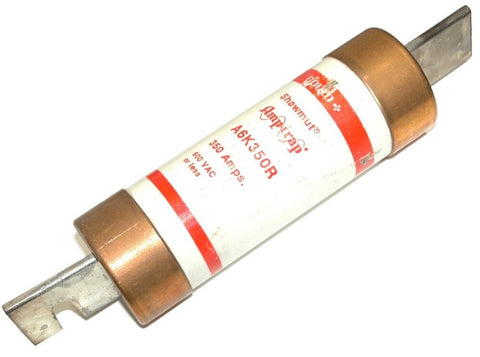 Up to 3 Gould Shawmut 600V 500A Blade Fuses A6K350R