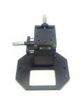 Del-Tron Precision Adjustable Table W/Starrett Micrometers 10" X 6"  5 Lbs
