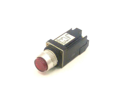 Allen Bradley  800MR-PT16S  Red Momentary Pushbutton 1 N.O. 1 N.C. Contact