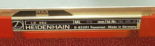 Heidenhain LS 486 ML 170 D-83301 Linear Scale Encoder