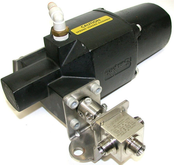 UP TO 6 SWAGELOK WHITEY 180° SPRING RETURN BALL VALVE ACTUATORS 155SR