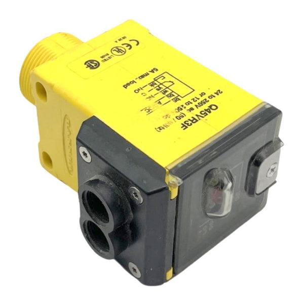 Banner Q45VR3F Photoelectric Sensor Relay 24250VAC 50/60HZ 12250VDC
