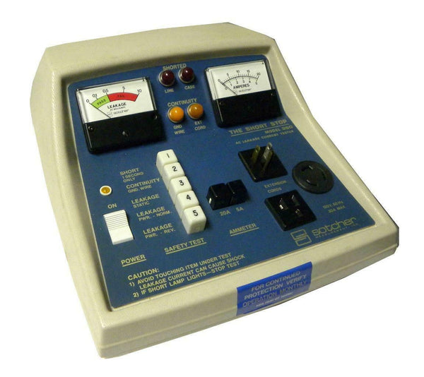Sotcher 350 The Short Stop AC Leakage Current Tester Surplus Select