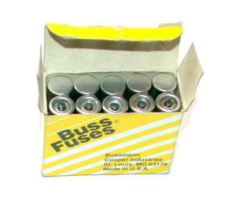 Box Of 5 New Buss Fusetron  FNA-20  Dual Element Fuses 20 Amp 125 VAC
