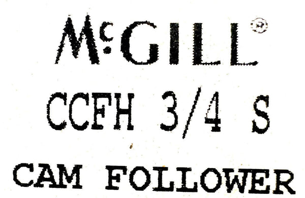 Pièce McGill CCFH 3/4 S – Référence 726166032395 – Neuve (petits Défauts Possibles)