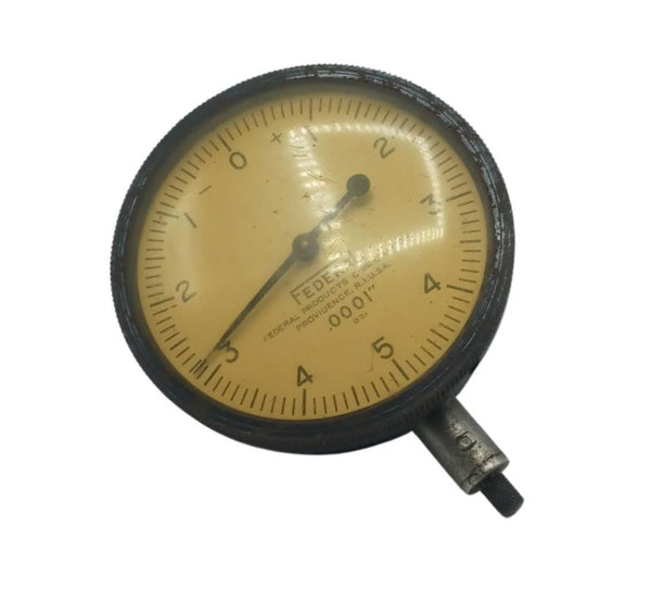 Federal D21 Jeweled Bearing Dial Indicator .0001" Range Surplus Select