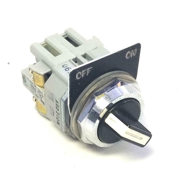 IDEC ASD210N 2 Position Selector Switch W BST010 NO Contact Block(12
