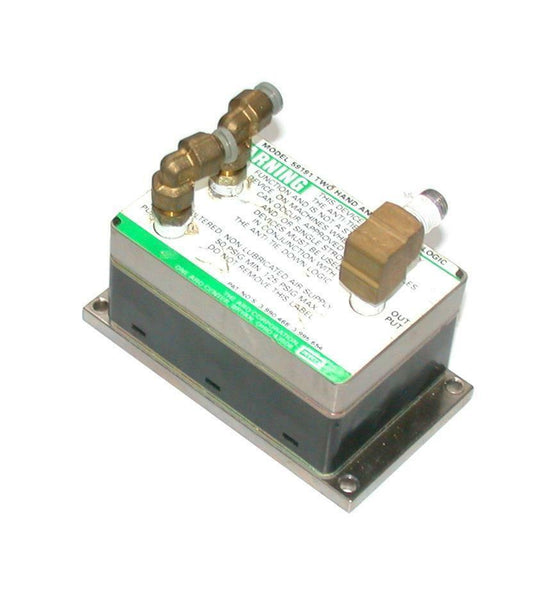 ARO 59191 TWO HAND ANTITIEDOWN PNEUMATIC LOGIC CONTROL VALVE 1/8 NPT