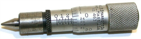 Up to 3 Starrett .001 Resolution Angle tip Micrometer Head 0-.5 Inch No. 463