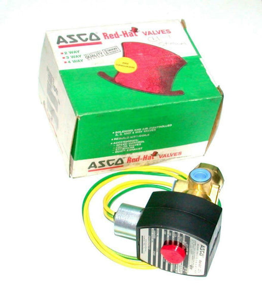 New Asco EFHT8320G172 Solenoid Valve 110/120 VAC 50/60 Hz Surplus Select