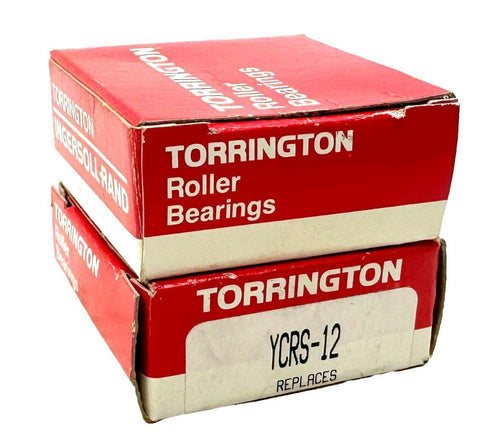 (Lot Of 2) Torrington YCR-12 Roller Bearing CYR-3/4-S