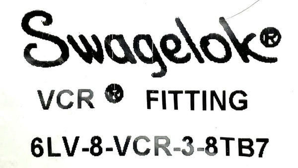 Presse-étoupe Swagelok 6LV-8-VCR-3S-8TB7P En Acier Inox - Ultra-haute Pureté, Neuf, Pour Installations