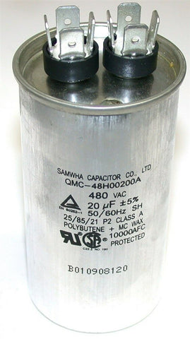 Up to 10 New Samwha 480 VAC AC Motor Capacitors QMC-48H00200A