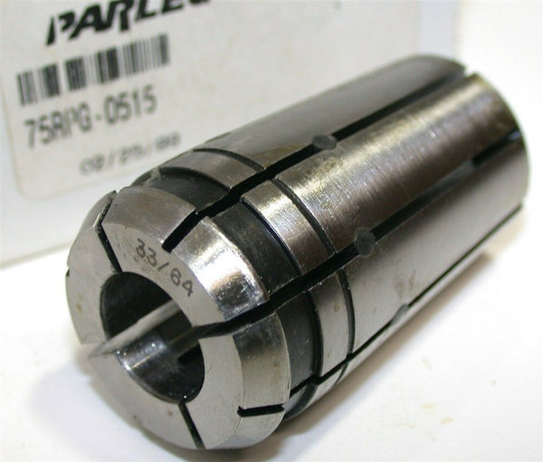 New 33/64" Parlec 75PG Single Angle Collets 75RPG0515