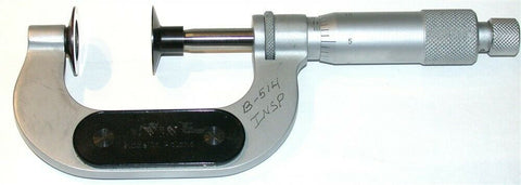 VIS Disc Flange .001" Micrometer 1 To 2" Calibrated