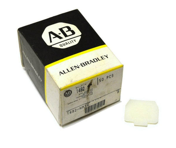 NEW ALLEN BRADLEY AB 1492NM36 TERMINAL BLOCK END BARRIER BOX OF 29