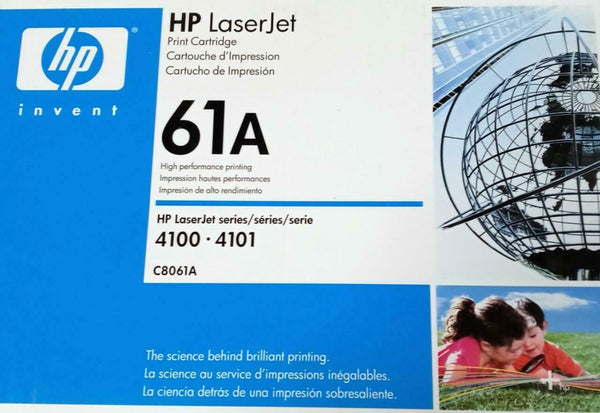 HP LaserJet 61A (C8061A) Black Toner Cartridge For Series 4100 & 4101